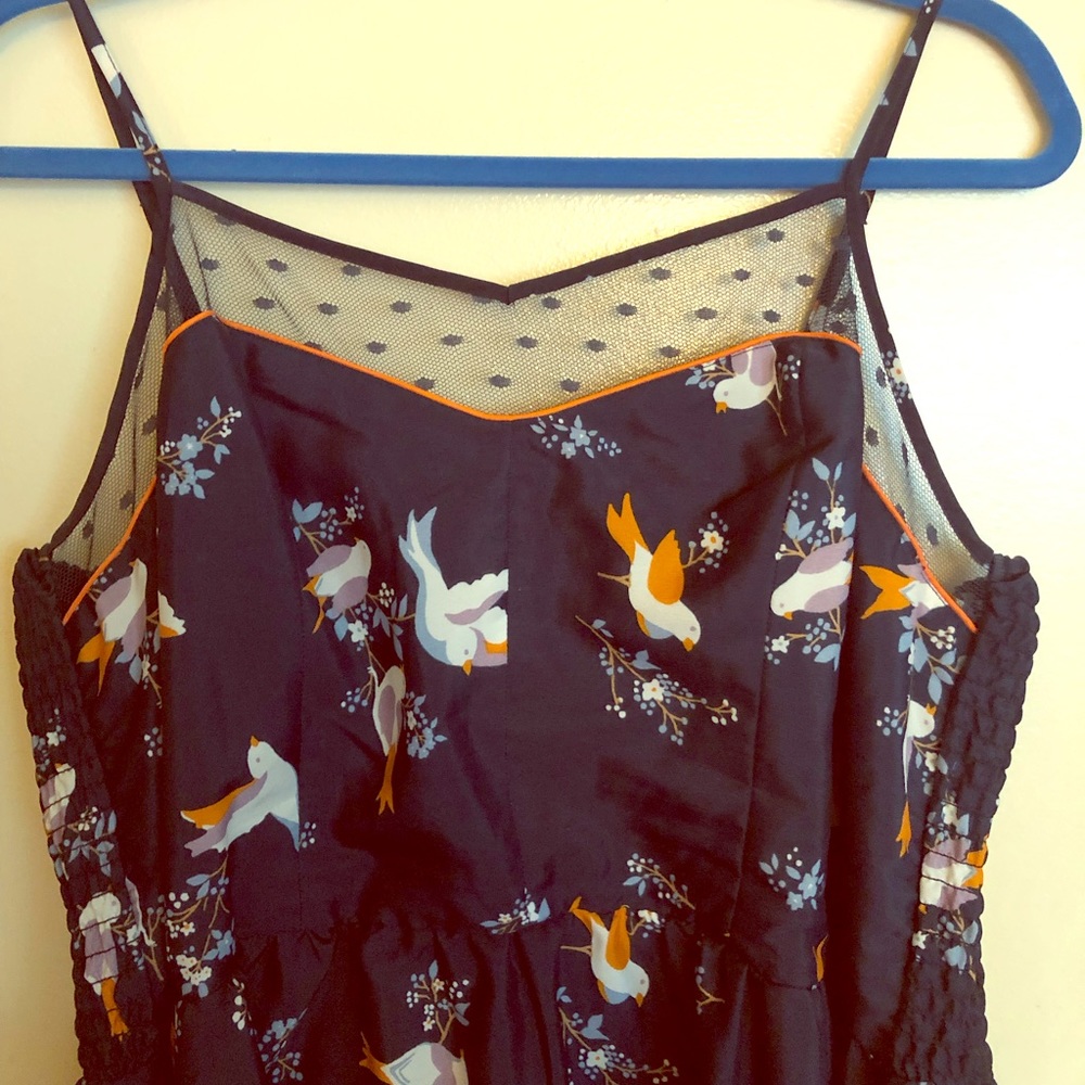 Vintage look high low dress from target